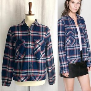 Zara Plaid Button Up